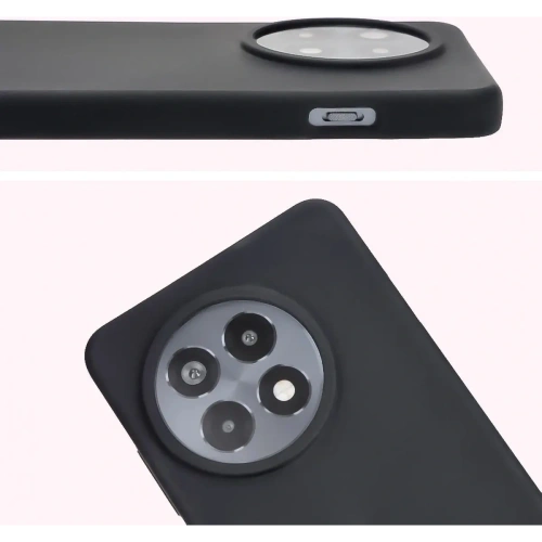 Silikonowe etui Bizon Soft Case do OnePlus 13R czarne