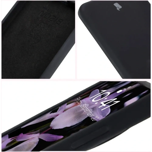 Silikonowe etui Bizon Soft Case do OnePlus 13R czarne