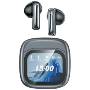 Hurtownia GSM - AWEI TP100 ENC Vezeték nélküli Fülhallgató Bluetooth 5.4 TWS + Dokkoló Állomás Fekete - AWEI255 - {ean13} - Hurt