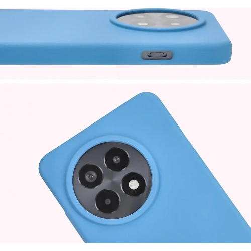 Silikonowe etui Bizon Soft Case do OnePlus 13R niebieskie