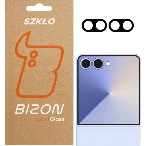 Szkło na aparat Bizon Glass Lens do Samsung Galaxy Z Flip7 [2 PACK]