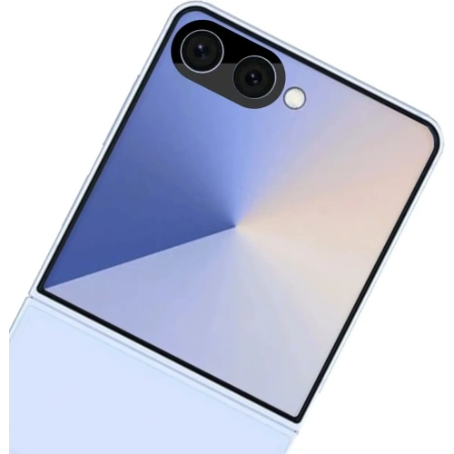 Szkło na aparat Bizon Glass Lens do Samsung Galaxy Z Flip7 [2 PACK]
