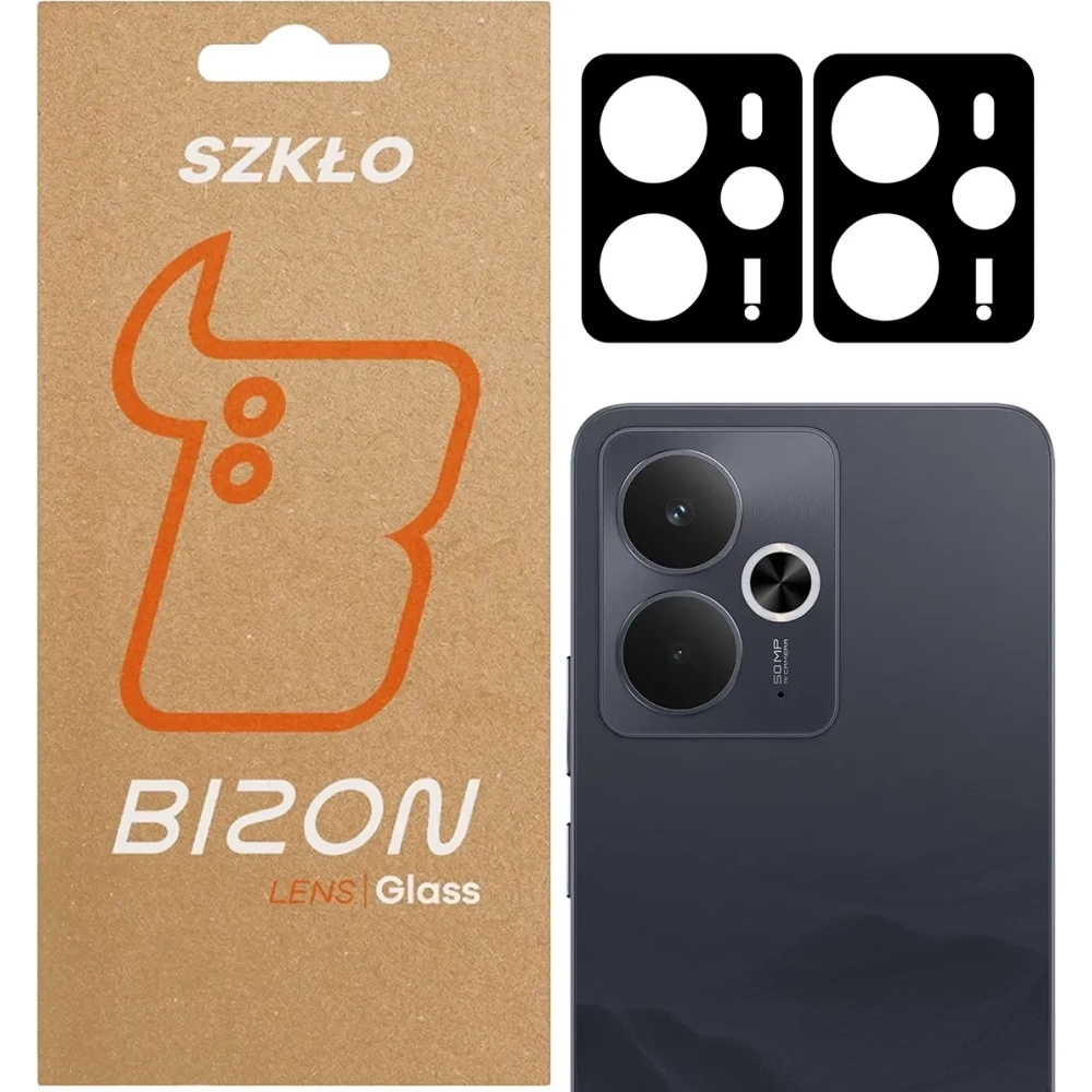 Hurtownia GSM - Bizon Sticlă Lentilă Realme 14 5G / 14T 5G [2 PACHET] - BIZ9521 - {ean13} - Hurt