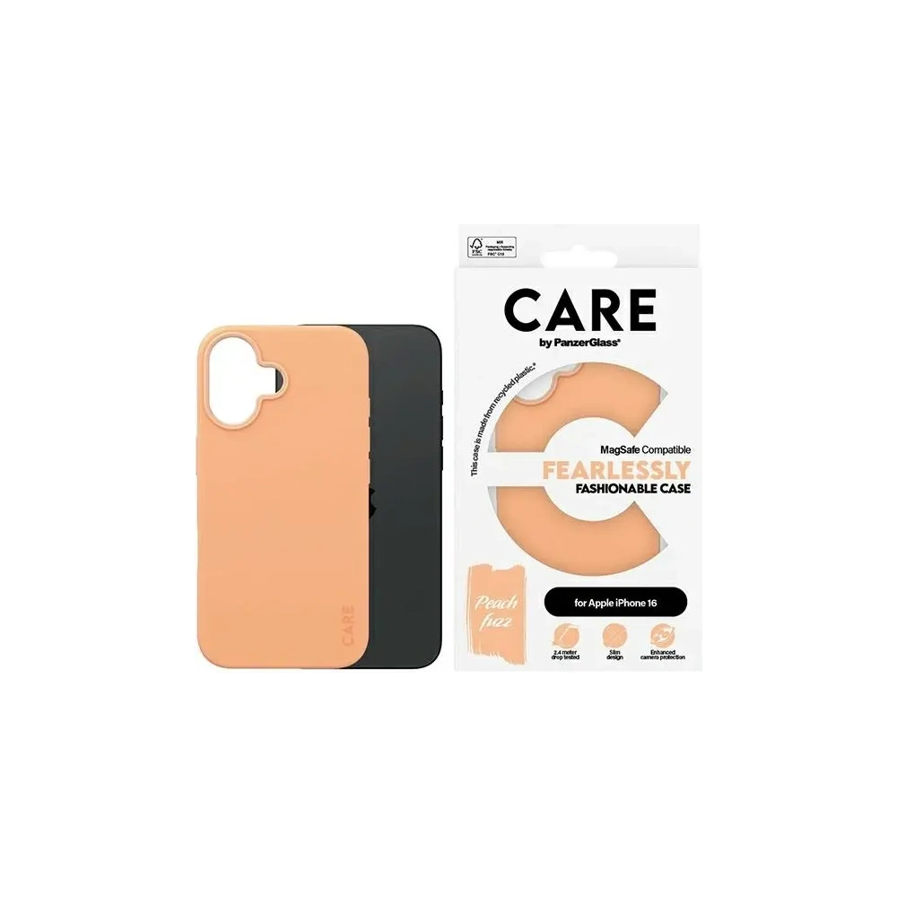 Hurtownia GSM - CARE od PanzerGlass Fashion MagSafe Apple iPhone 16 broskev - PZG969 - {ean13} - Hurt
