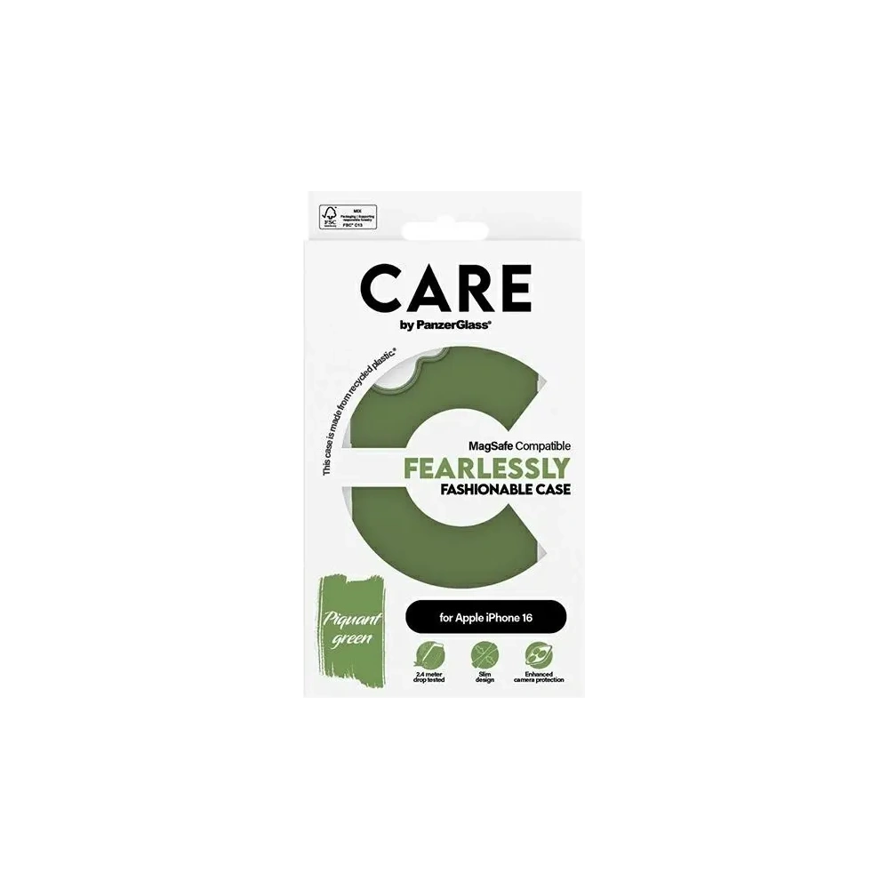 Hurtownia GSM - CARE by PanzerGlass Fashion MagSafe Apple iPhone 16 zöld - PZG972 - {ean13} - Hurt