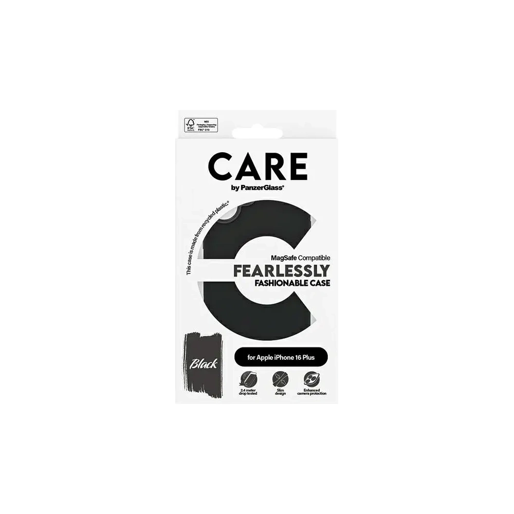 Hurtownia GSM - CARE von PanzerGlass Fashion MagSafe Apple iPhone 16 Plus schwarz - PZG974 - {ean13} - Hurt