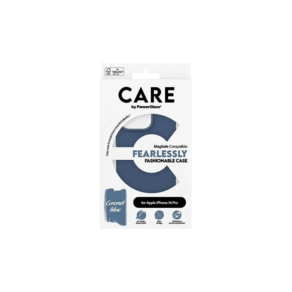 Wholesale CARE by PanzerGlass Fashion MagSafe Apple iPhone 16 Pro blue - PZG979 - {ean13} - Hurt