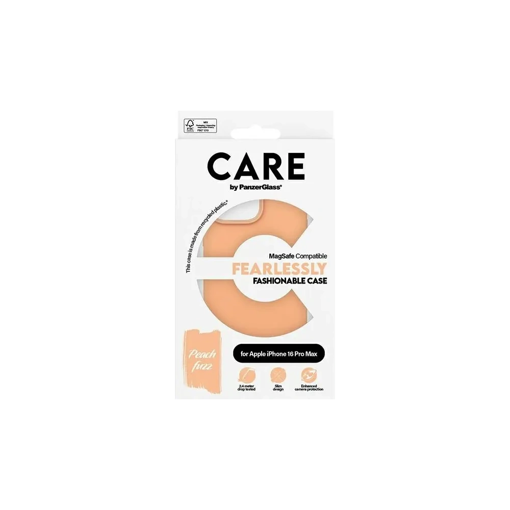 Hurtownia GSM - CARE von PanzerGlass Fashion MagSafe Apple iPhone 16 Pro Max Pfirsich - PZG980 - {ean13} - Hurt