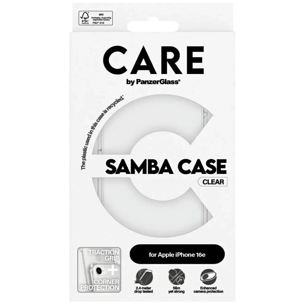 Hurtownia GSM - CARE od PanzerGlass Fashion Apple iPhone 16e čirý - PZG984 - {ean13} - Hurt