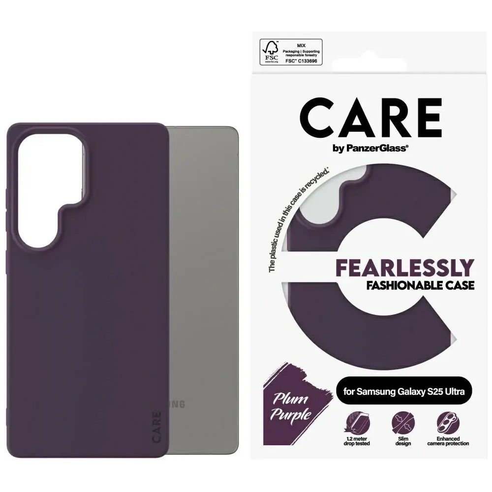 Hurtownia GSM - Etui CARE by PanzerGlass Fashion do Samsung Galaxy S25 Ultra fioletowy - PZG985 - {ean13} - Hurt
