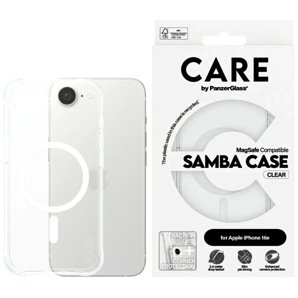 Hurtownia GSM - CARE od PanzerGlass Fashion MagSafe Apple iPhone 16e čirý - PZG986 - {ean13} - Hurt