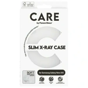Etui CARE by PanzerGlass Fashion X-Ray do Samsung Galaxy A16 / A16 5G przezroczysty