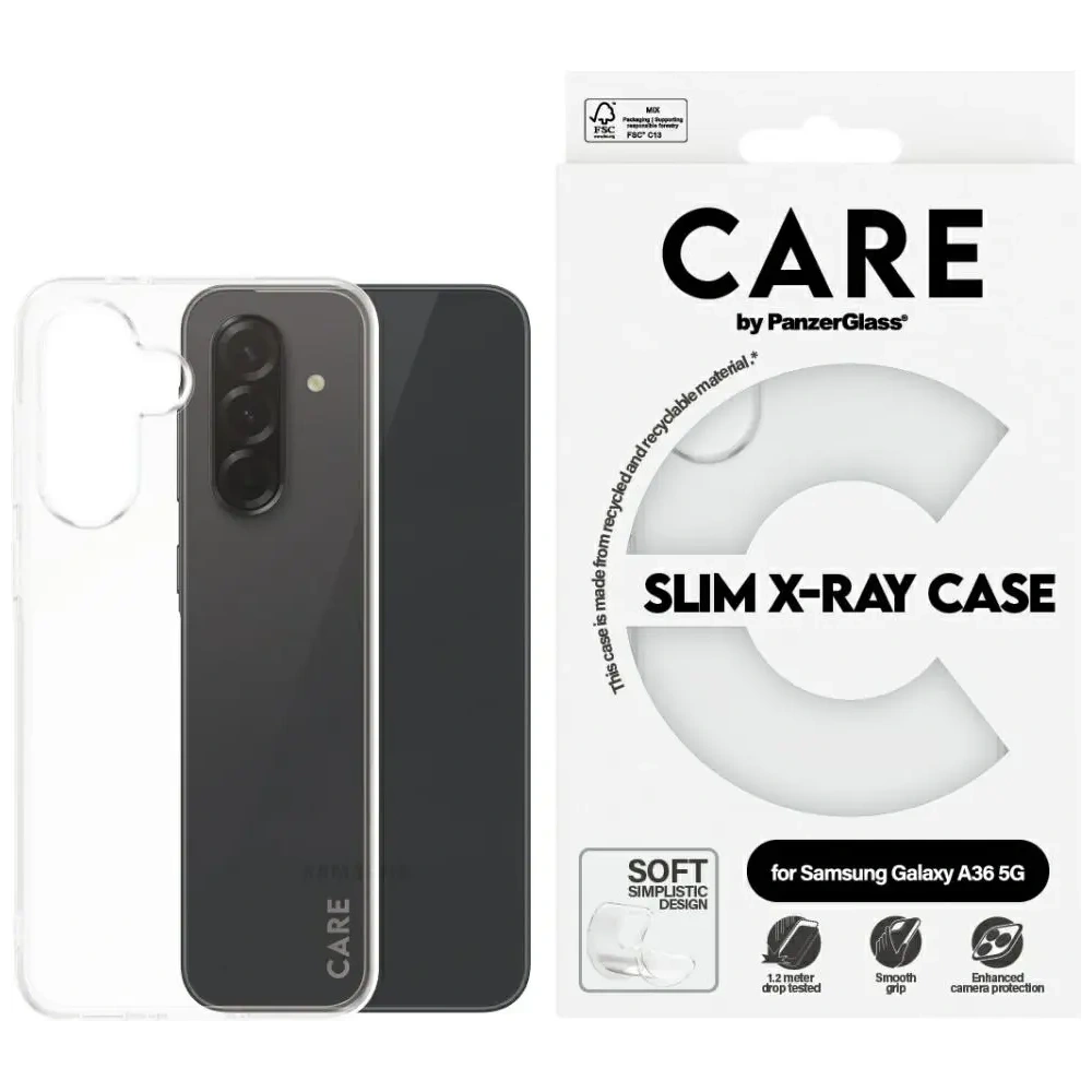 Hurtownia GSM - Etui CARE by PanzerGlass Fashion X-Ray do Samsung Galaxy A36 5G przezroczysty - PZG988 - {ean13} - Hurt