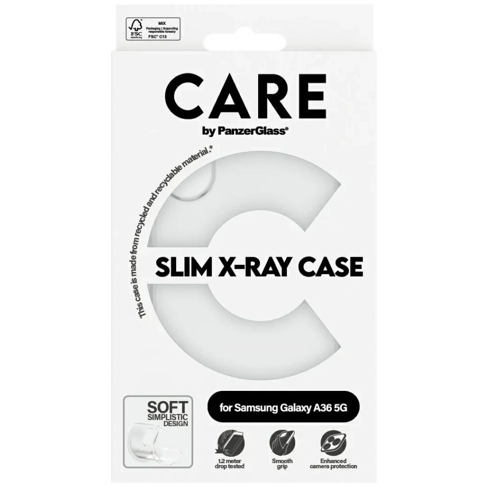 Hurtownia GSM - Etui CARE by PanzerGlass Fashion X-Ray do Samsung Galaxy A36 5G przezroczysty - PZG988 - {ean13} - Hurt