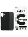 CARE de la PanzerGlass Carcasă cu Dublă Apărare pentru Apple iPhone 16 Plus neagră