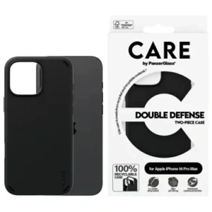 Hurtownia GSM - CARE od PanzerGlass Funkce Double Defense Case Apple iPhone 16 Pro Max černá - PZG995 - {ean13} - Hurt