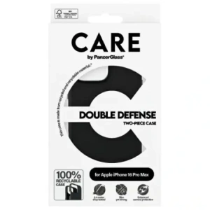 Hurtownia GSM - Etui CARE by PanzerGlass Feature Double Defense Case do Apple iPhone 16 Pro Max czarny - PZG995 - {ean13} - Hurt