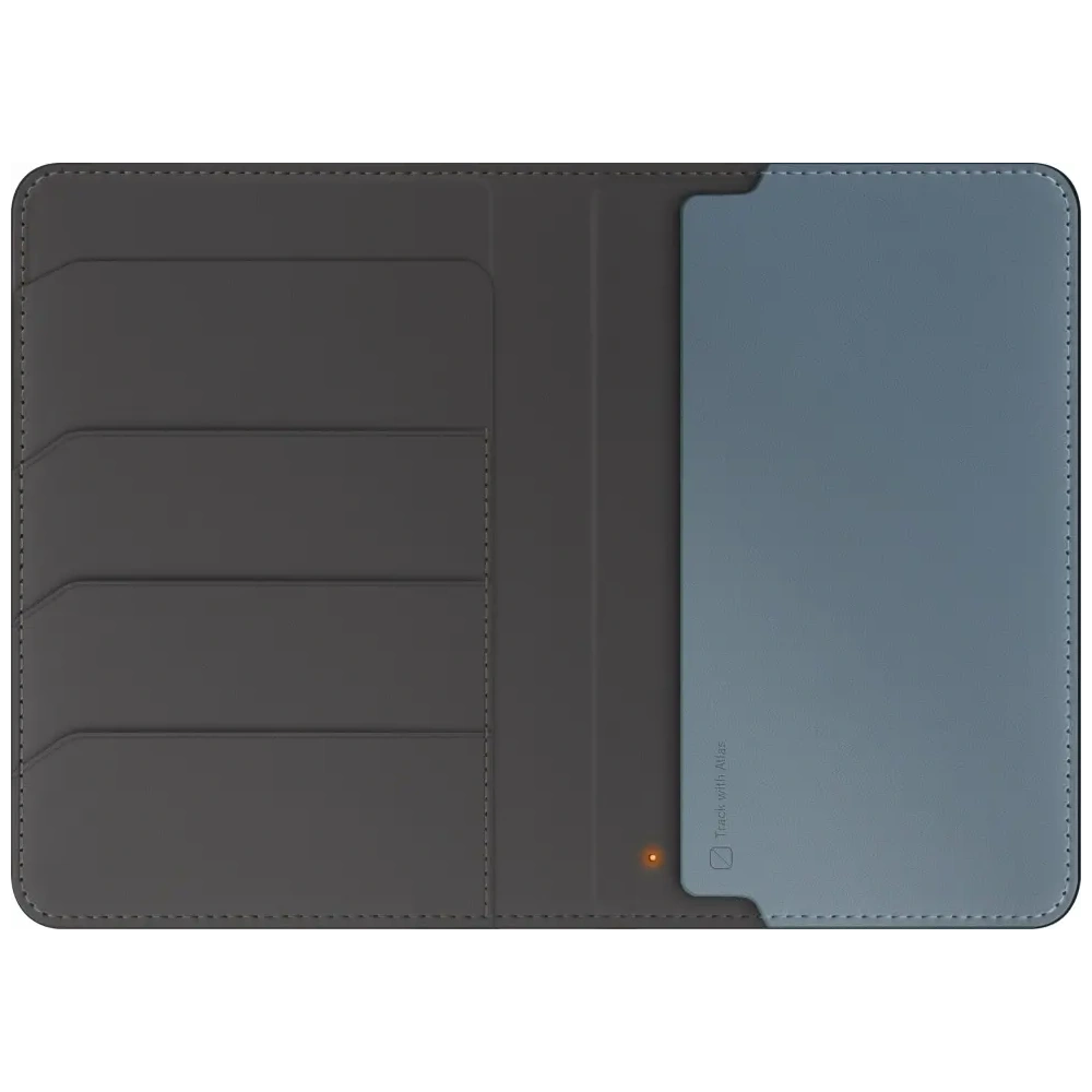 Hurtownia GSM - Etui na paszport UNIQ Belmont z Apple Find My blokada RFID szaro niebieski - UNIQ1549 - {ean13} - Hurt