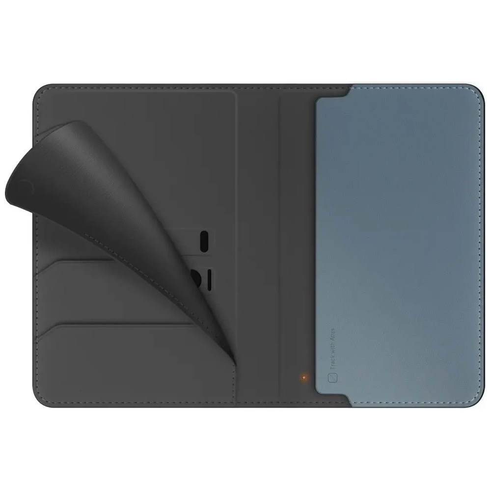 Hurtownia GSM - Etui na paszport UNIQ Belmont z Apple Find My blokada RFID szaro niebieski - UNIQ1549 - {ean13} - Hurt