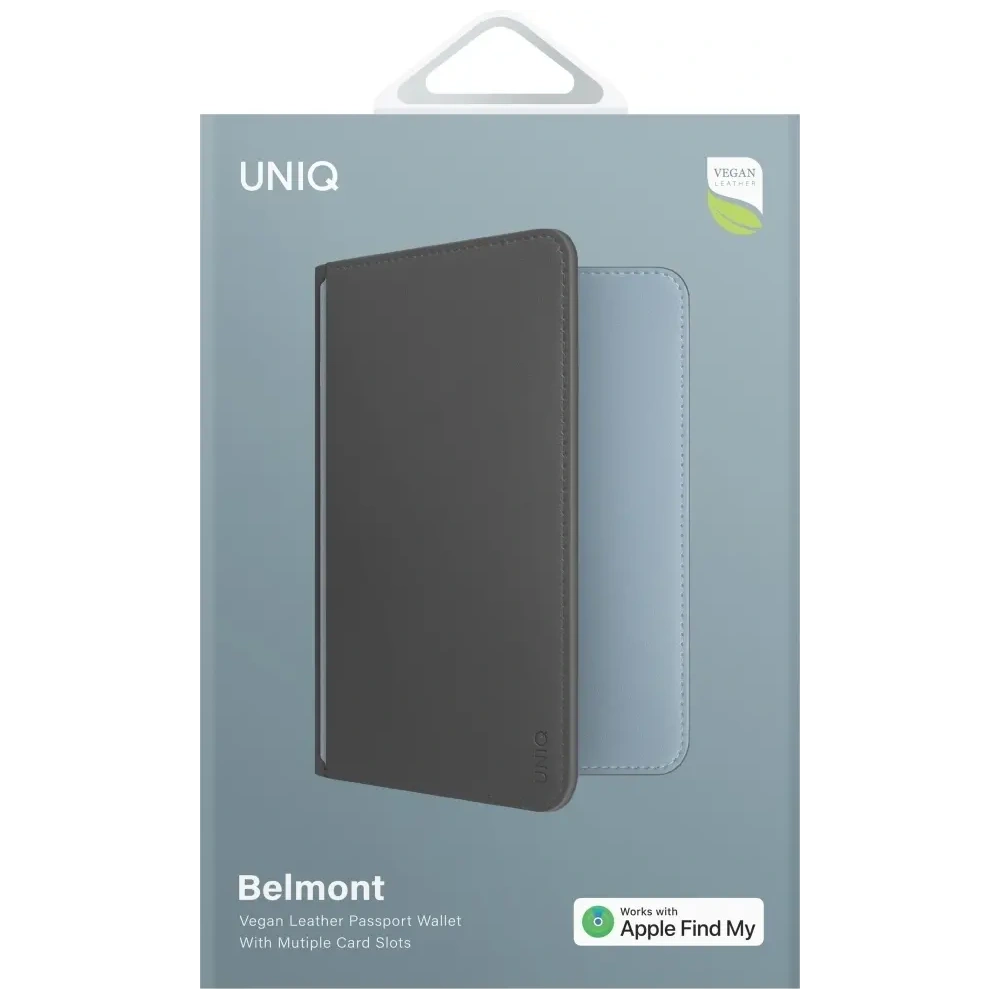 Hurtownia GSM - Etui na paszport UNIQ Belmont z Apple Find My blokada RFID szaro niebieski - UNIQ1549 - {ean13} - Hurt