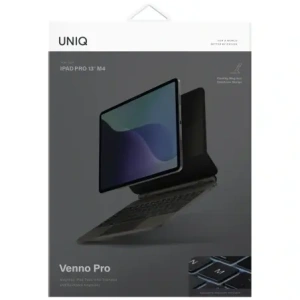 Hurtownia GSM - Etui z klawiaturą UNIQ Venno Pro Magnetic Smart do Apple iPad Pro 13" 2024 (7. generacji) czarny - UNIQ1551 - {ean13} - Hurt