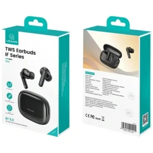 Hurtownia GSM - USAMS IF27 Bezdrátová sluchátka do uší Bluetooth 5.3 TWS Černá - USA1289 - {ean13} - Hurt