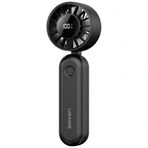 Hurtownia GSM - USAMS Mini ZB352 Hajtható Kézi Ventilátor 1200mAh fekete - USA1291 - {ean13} - Hurt