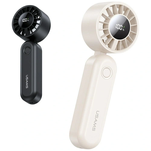 Składany wiatrak ręczny USAMS Mini ZB352 1200mAh czarny