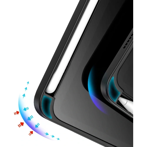 Etui Dux Ducis Magi do Apple iPad mini 8.3" 2021 (6. generacji) czarny