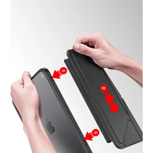 Etui Dux Ducis Magi do Apple iPad mini 8.3" 2021 (6. generacji) czarny