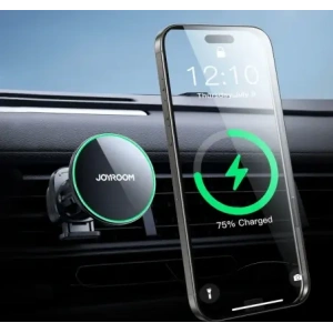 Wholesale Joyroom JR-ZS412 Qi2 15W Black Car Air Vent Mount with Wireless Charger - JYR1252 - {ean13} - Hurt
