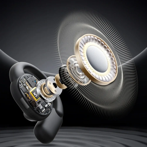 Bezprzewodowe słuchawki Joyroom Openfree JR-OE4 open-ear Bluetooth 5.4 TWS czarne