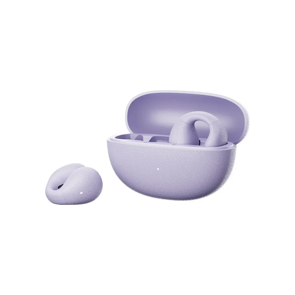 Hurtownia GSM - Bezprzewodowe słuchawki Clip-On QCY Crossky C10 Bluetooth 5.4 fioletowy - QCY134 - {ean13} - Hurt