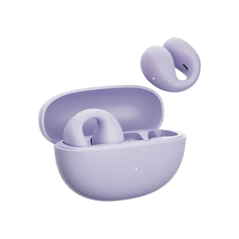 Hurtownia GSM - Bezprzewodowe słuchawki Clip-On QCY Crossky C10 Bluetooth 5.4 fioletowy - QCY134 - {ean13} - Hurt