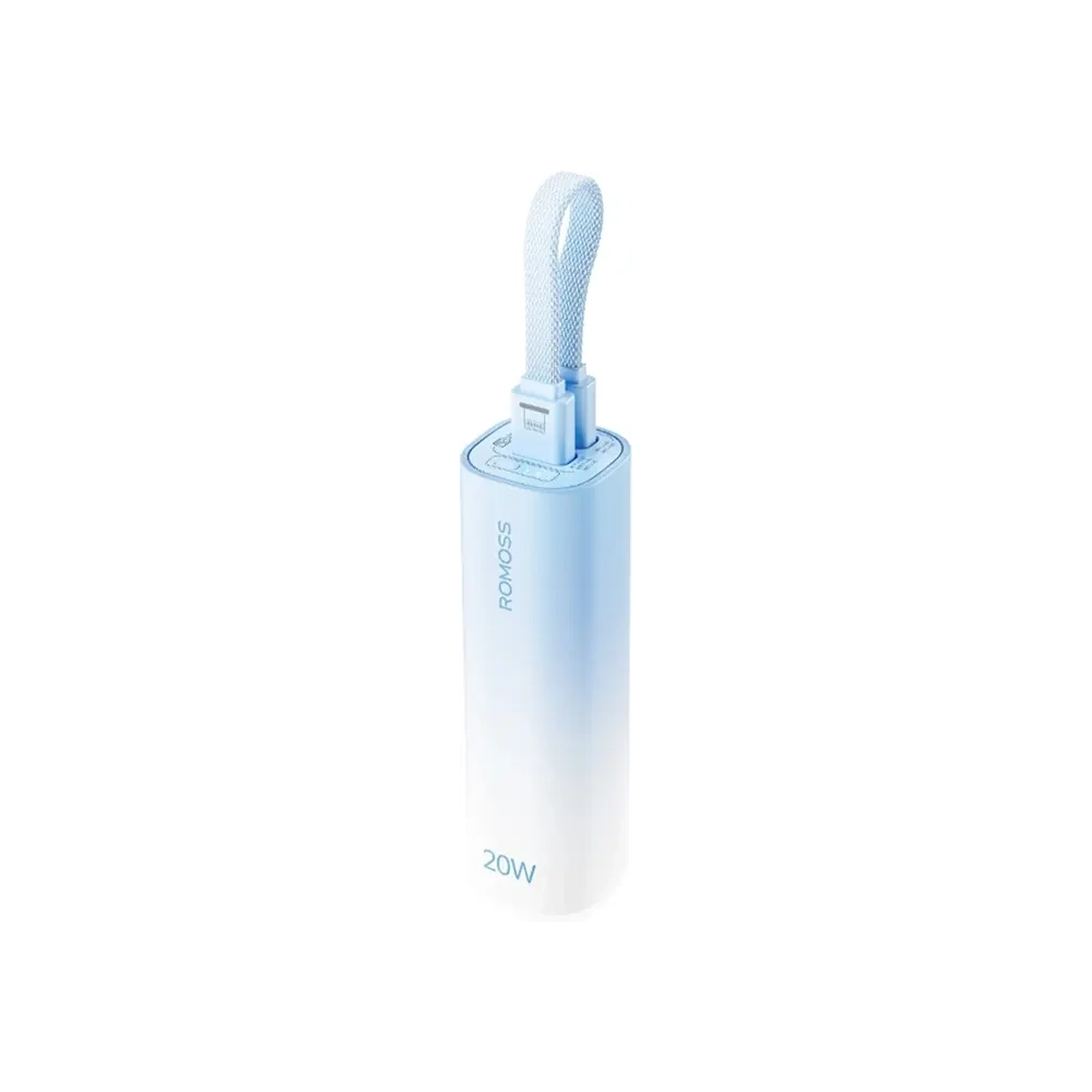 Hurtownia GSM - Mini powerbank Romoss PSC05C 5000mAh 10.5W (niebieski) - ROM83 - {ean13} - Hurt
