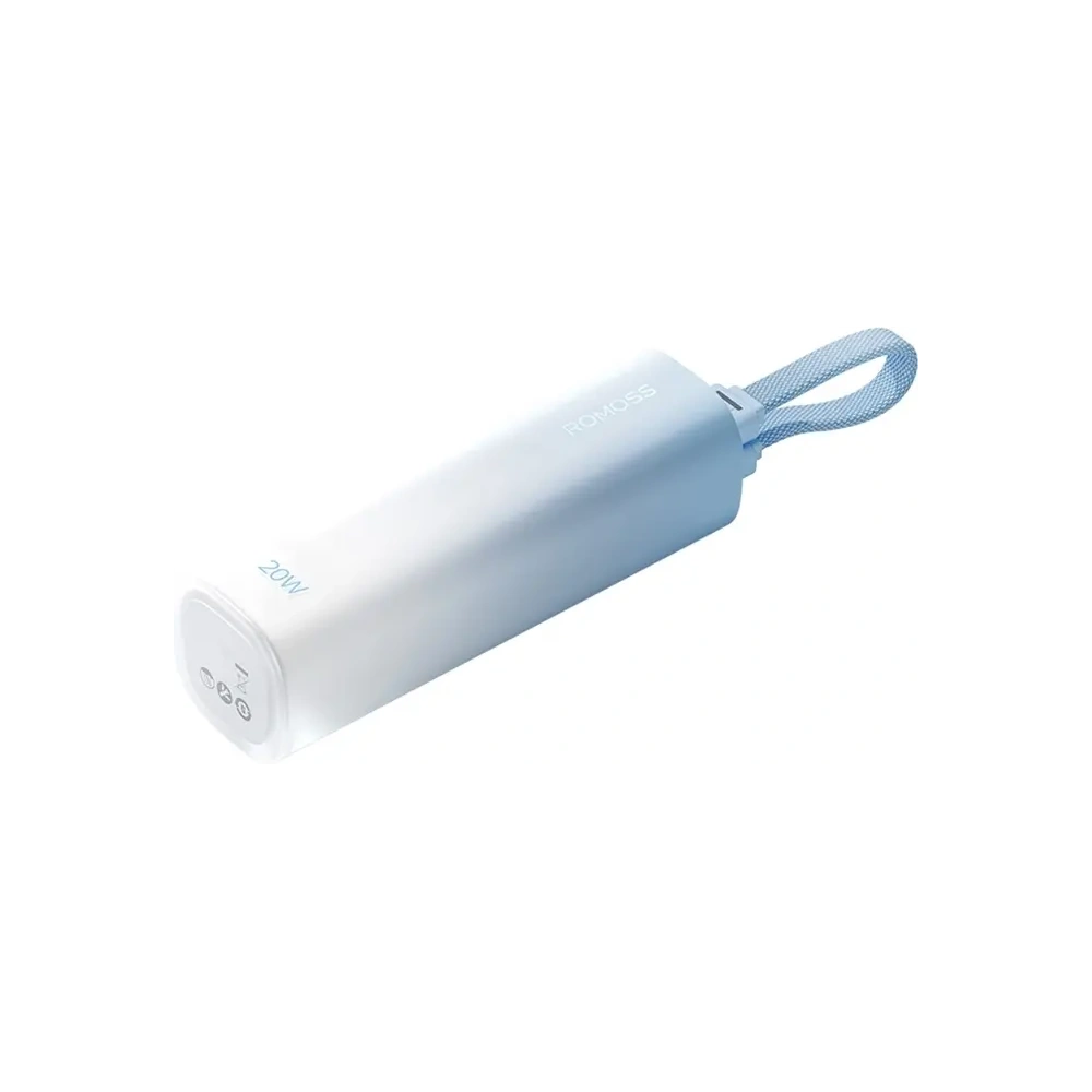 Hurtownia GSM - Mini powerbank Romoss PSC05C 5000mAh 10.5W (niebieski) - ROM83 - {ean13} - Hurt