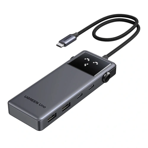 HUB / Adapter USB-C 6w1 UGREEN Uno CM888 2xUSB-A, HDMI 4K, 2xUSB-C 3.2, PD