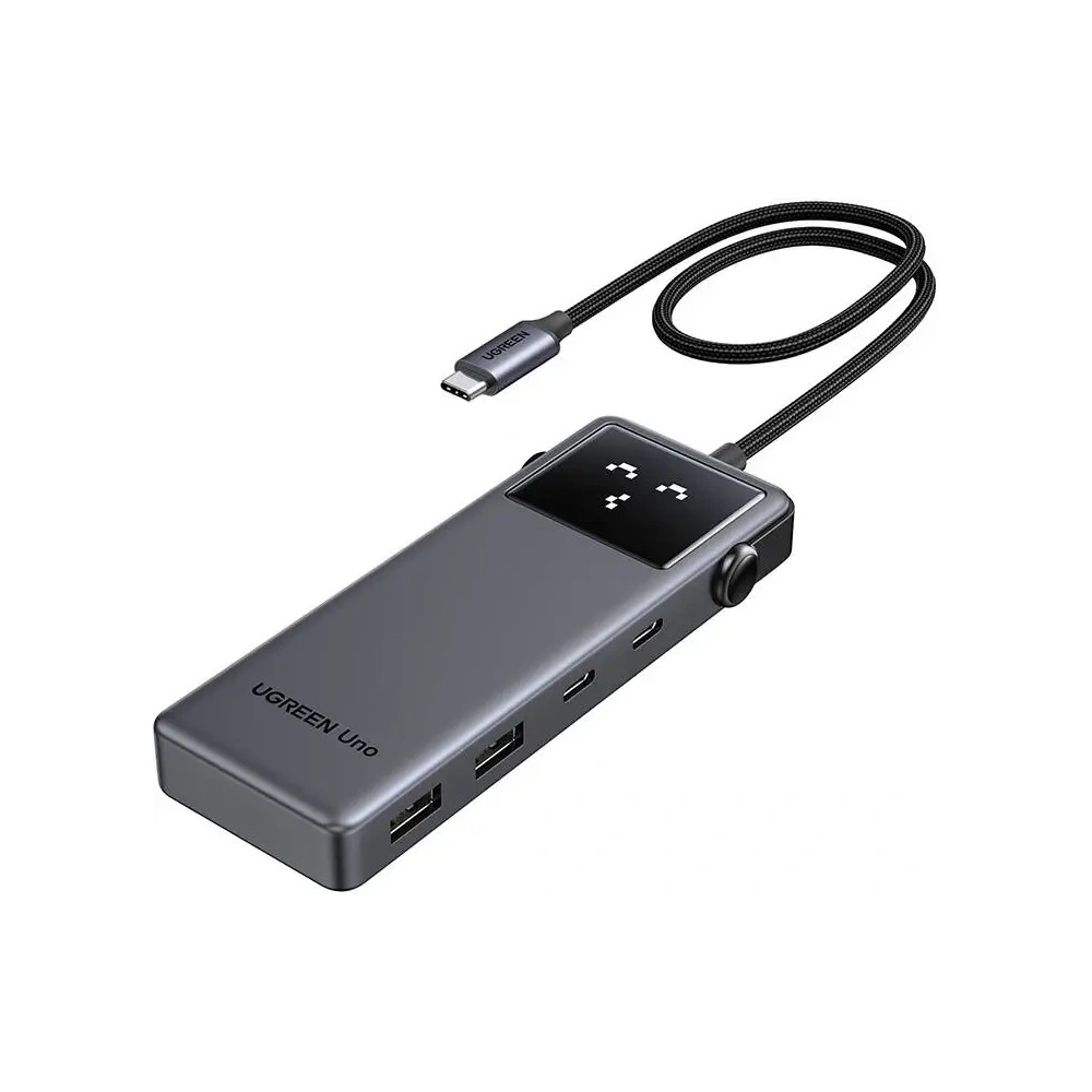 Hurtownia GSM - HUB / Adapter USB-C 6w1 UGREEN Uno CM888 2xUSB-A, HDMI 4K, 2xUSB-C 3.2, PD - UGR5640 - {ean13} - Hurt