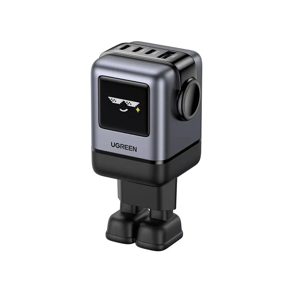 Hurtownia GSM - UGREEN Nexode Robot GaN USB-A Ladegerät, 3xUSB-C 100W (schwarz) - UGR5641 - {ean13} - Hurt
