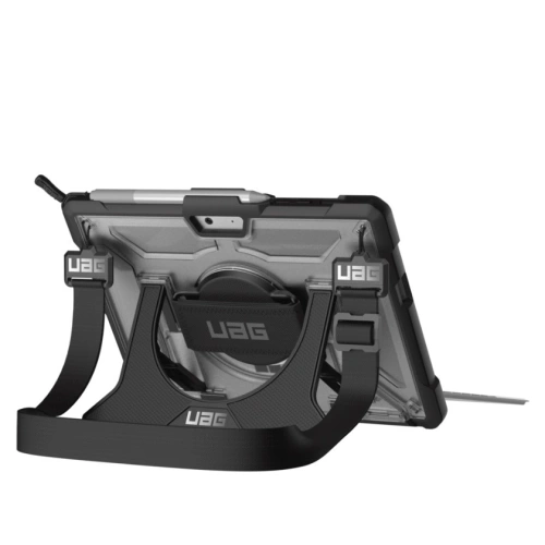 Etui UAG Urban Armor Gear Plasma z wbudowaną podstawką oraz paskiem na dłoń i ramię Microsoft Surface Go