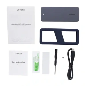 Wholesale UGREEN CM777 SSD Enclosure, NVMe/SATA, 20Gbps, USB-C - UGR5648 - {ean13} - Hurt