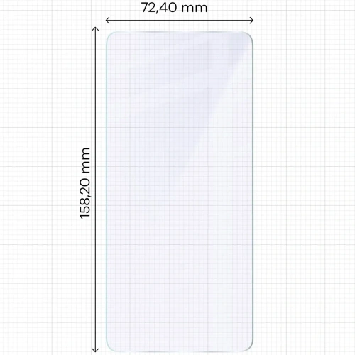 Elastyczne szkło hybrydowe Bizon Glass Mule do Realme GT 7