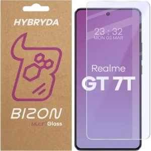 Hurtownia GSM - Elastyczne szkło hybrydowe Bizon Glass Mule do Realme GT 7T - BIZ9527 - {ean13} - Hurt
