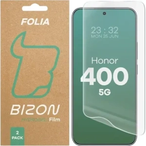 Wholesale Bizon Glass Hydrogel Front Honor 400 5G [2 PACK] - BIZ9529 - {ean13} - Hurt