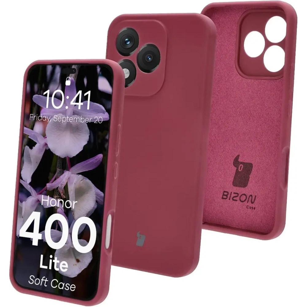 Wholesale Bizon Soft Case Honor 400 Lite 5G dark purple - BIZ9533 - {ean13} - Hurt