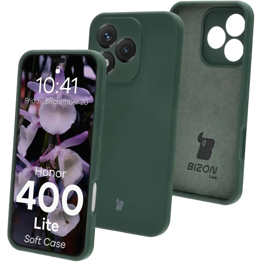 Wholesale Bizon Soft Case Honor 400 Lite 5G dark green - BIZ9535 - {ean13} - Hurt