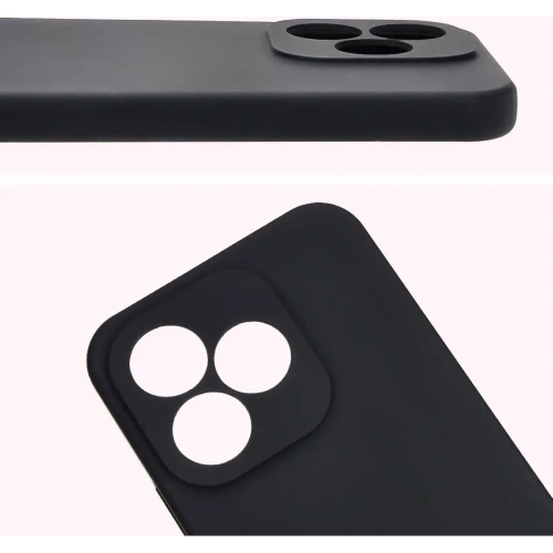 Silikonowe etui Bizon Soft Case do Honor 400 Lite 5G czarne