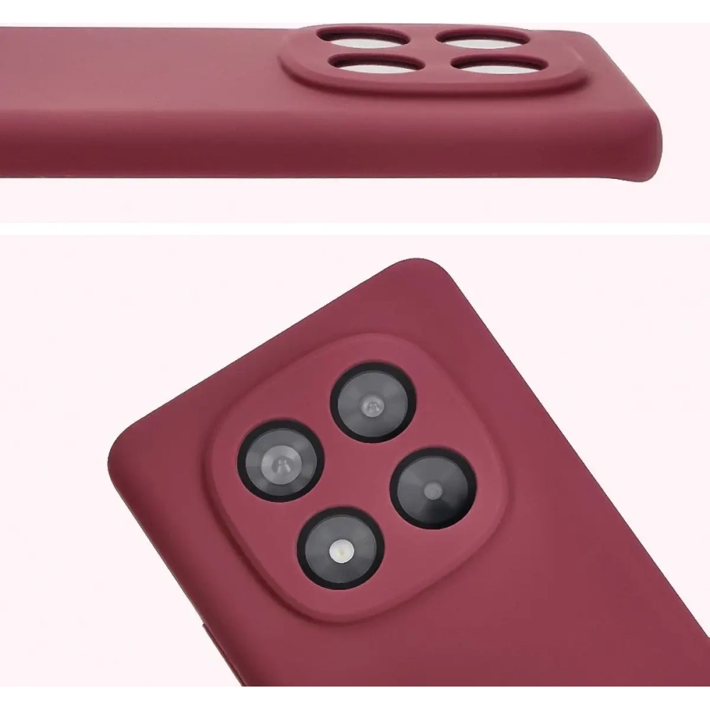Hurtownia GSM - Husă Bizon Soft pentru Xiaomi Redmi Note 14 Pro 4G violet închis - BIZ9539 - {ean13} - Hurt