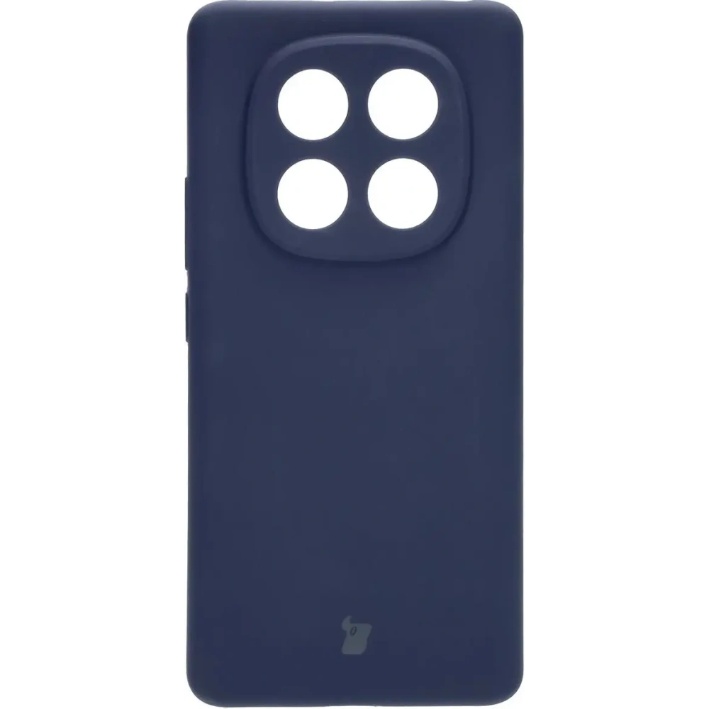 Hurtownia GSM - Husă Bizon Soft pentru Xiaomi Redmi Note 14 Pro 4G albastru închis - BIZ9540 - {ean13} - Hurt