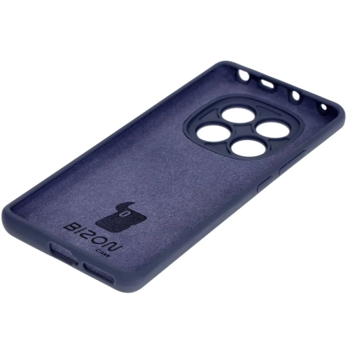 Silikonowe etui Bizon Soft Case do Xiaomi Redmi Note 14 Pro 4G ciemnoniebieskie